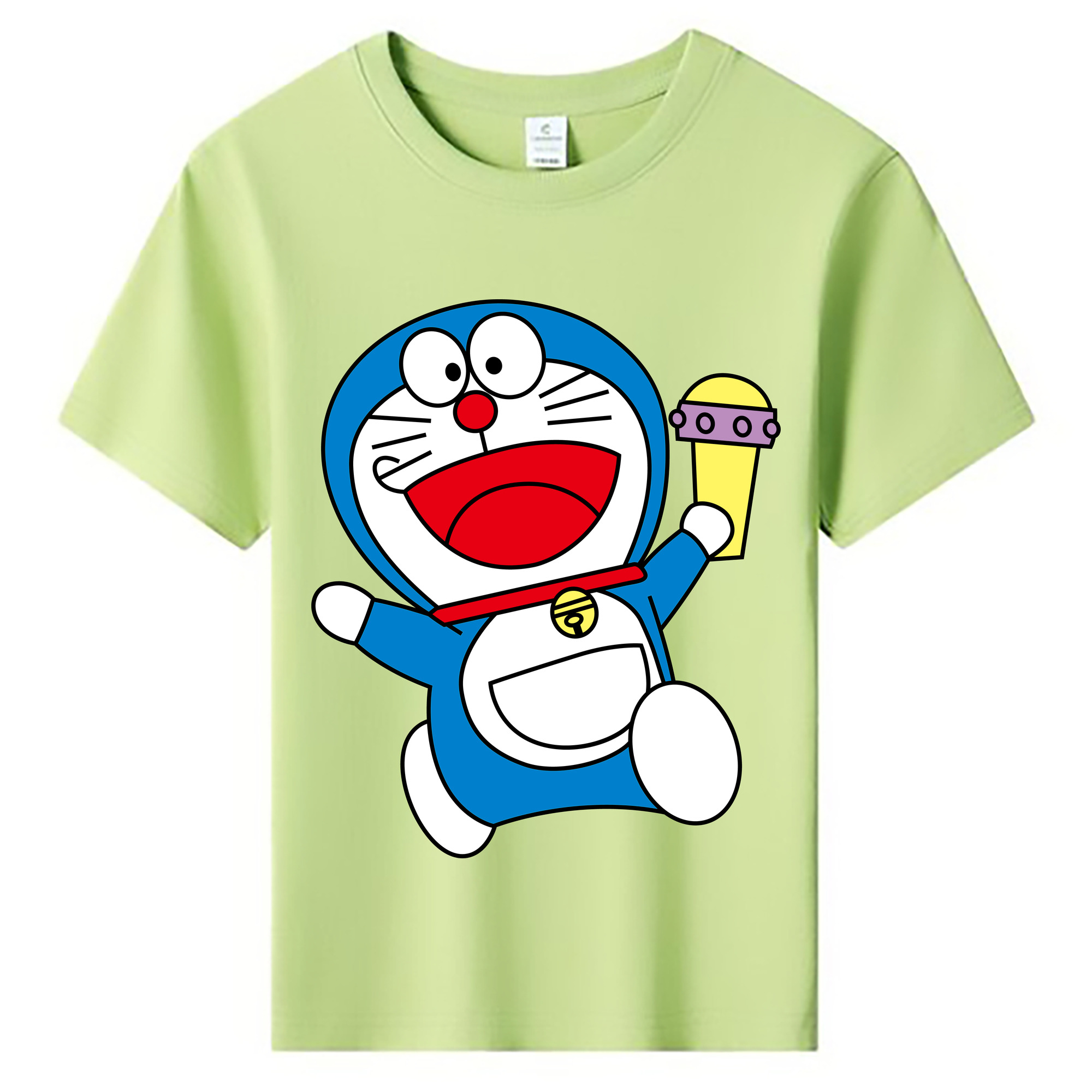 （画像用） ドラえもん Doraemon 綿100％キッズTシャツ（フロントプリント）